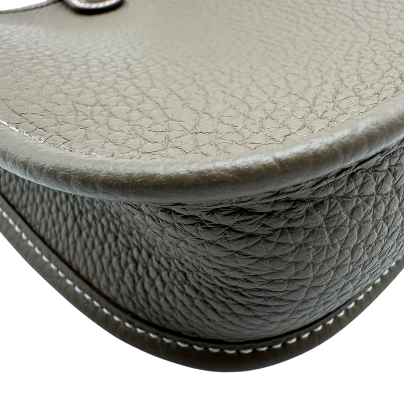 エルメス HERMES エヴリン TPM W刻 エトゥープ シルバー金具 トリヨン
