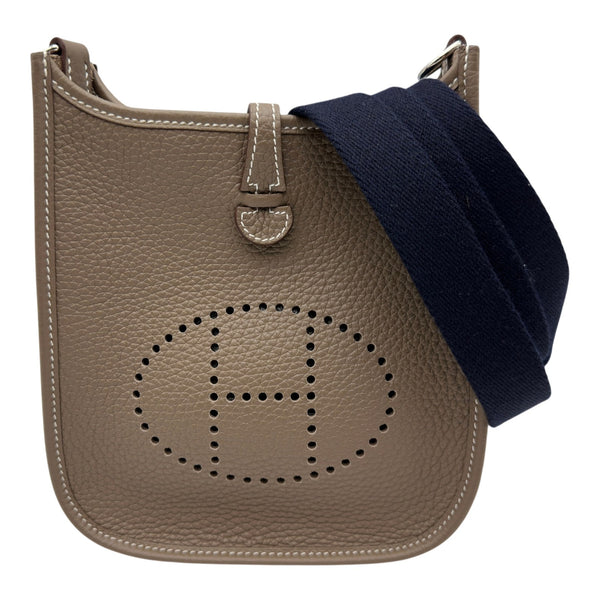 エルメス HERMES エヴリン TPM W刻 エトゥープ シルバー金具 トリヨン