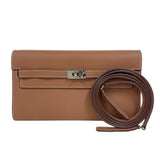 エルメス HERMES ケリートゥーゴー W刻印　(2024年製) ゴールド　シルバー金具 エバーカラー レディース ショルダーバッグ