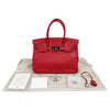 エルメス HERMES バーキン30 □N刻印　(2010年製) ルージュカザック　シルバー金具 トリヨンクレマンス ユニセックス ハンドバッグ