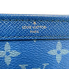 ルイ・ヴィトン LOUIS VUITTON ガストン・ウェアラブルウォレット M83099 ブルー　シルバー金具 モノグラムキャンバス　×タイガレザー メンズ ショルダーバッグ