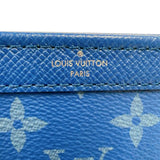 ルイ・ヴィトン LOUIS VUITTON ガストン・ウェアラブルウォレット M83099 ブルー　シルバー金具 モノグラムキャンバス　×タイガレザー メンズ ショルダーバッグ