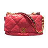 シャネル CHANEL CHANEL19 ラージ AS1161 29番台 ピンク ゴールド/シルバー金具 シャイニーラムスキン レディース ショルダーバッグ