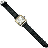 カルティエ Cartier サントス デュモン XL W2SA0017 シルバー ピンクゴールド/ステンレススチール 手巻き レディース 腕時計