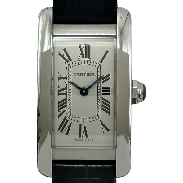 カルティエ Cartier タンク アメリカン SM WATA0043 シルバー