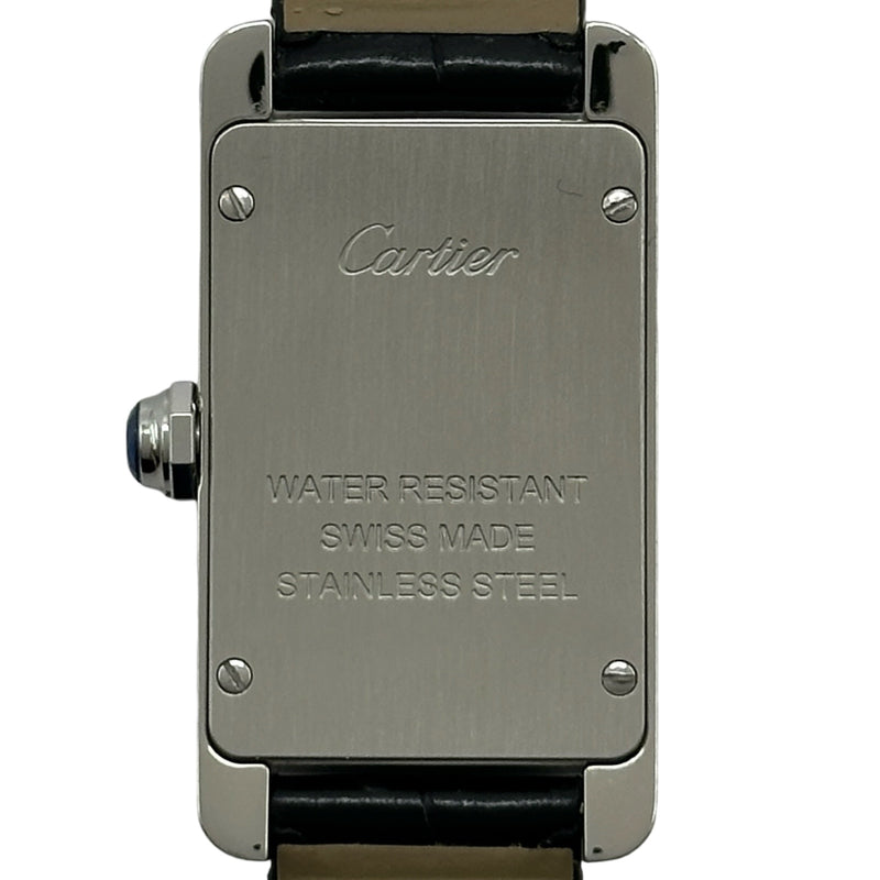 カルティエ Cartier タンク アメリカン SM WATA0043 シルバー