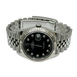 ロレックス ROLEX デイトジャスト41 126334G ブラック ホワイトゴールド/ステンレススチール 自動巻き メンズ 腕時計