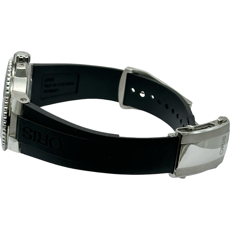 オリス ORIS アクイスデイト 0173377304135‐0742464EB ブルー
