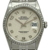 ロレックス ROLEX デイトジャスト ホリコン 16220 ホワイト ステンレススチール 自動巻き メンズ 腕時計