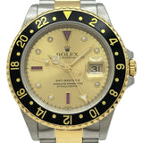 ロレックス ROLEX GMTマスター2 16713RG ゴールド ゴールド/ステンレススチール 自動巻き メンズ 腕時計