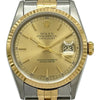 ロレックス ROLEX デイトジャスト 16233 ゴールド ゴールド/ステンレススチール 自動巻き メンズ 腕時計