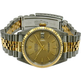 ロレックス ROLEX デイトジャスト 16233 ゴールド ゴールド/ステンレススチール 自動巻き メンズ 腕時計