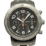 エルメス HERMES クリッパーダイバークロノグラフ44mm CP2.941 グレー チタン/ステンレススチール 自動巻き メンズ 腕時計