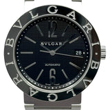 ブルガリ BVLGARI ブルガリブルガリ BB38SSAUTO ブラック ステンレススチール 自動巻き メンズ 腕時計
