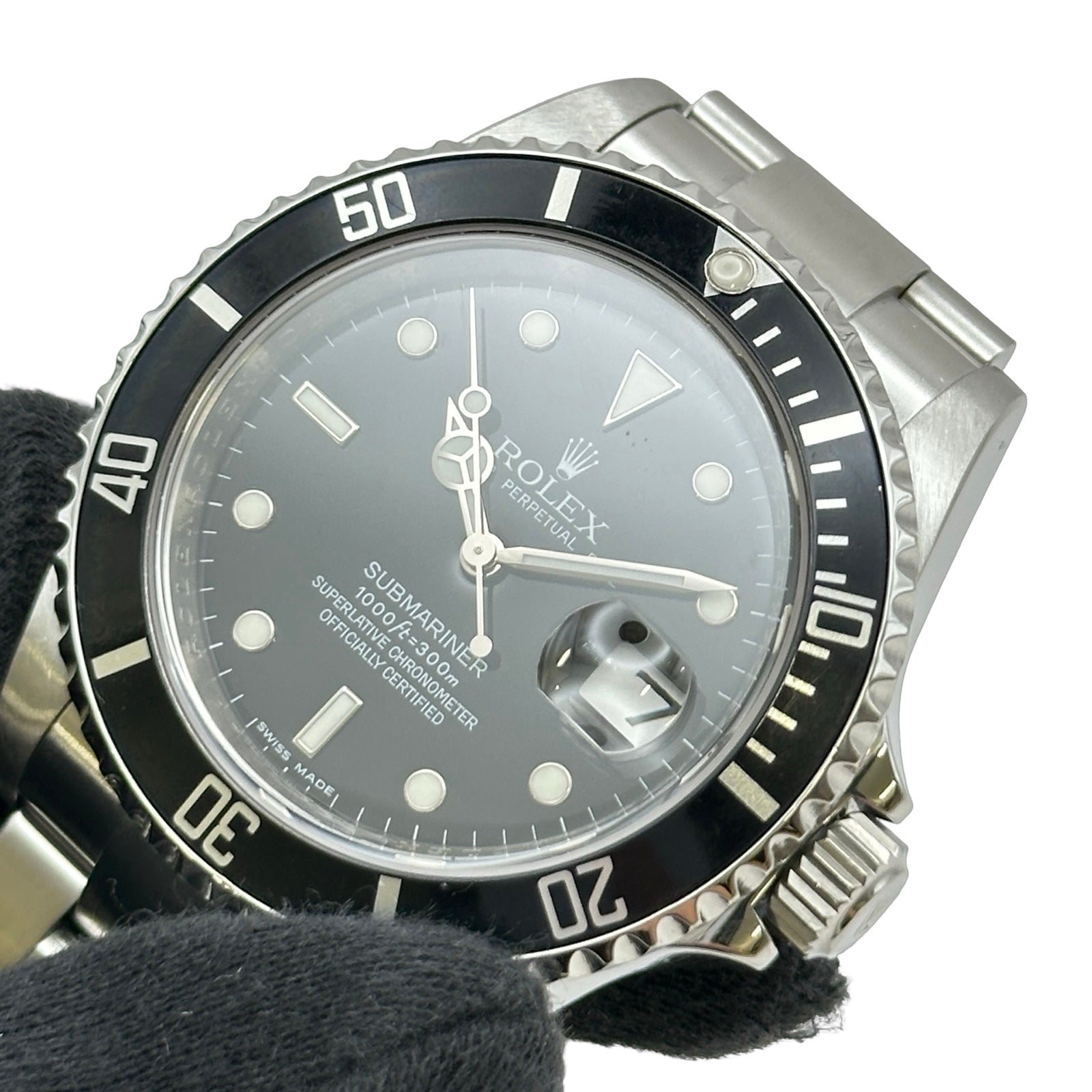 ロレックス ROLEX サブマリーナ 16610 ブラック ステンレススチール