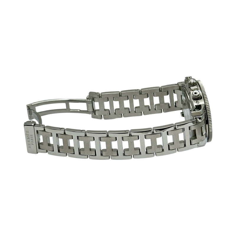 エルメス HERMES クリッパークロノグラフ CL2.310.330/3782 ブラック