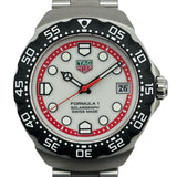 タグ・ホイヤー TAG HEUER フォーミュラ1 ソーラーグラフ WBY1111.BA0042 アイボリー ステンレススチール クオーツ メンズ 腕時計