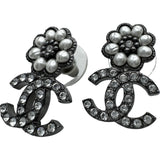 シャネル CHANEL ココマークイヤリング シルバー メタル/フェイクパール アクセサリー