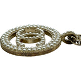 シャネル CHANEL ココパールネックレス ゴールド メタル アクセサリー