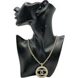シャネル CHANEL ココパールネックレス ゴールド メタル アクセサリー