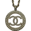 シャネル CHANEL ココパールネックレス ゴールド メタル アクセサリー