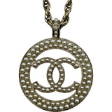 シャネル CHANEL ココパールネックレス ゴールド メタル アクセサリー
