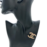 シャネル CHANEL ココマークブローチ ピンク ゴールド金具 メタル/レザー アクセサリー