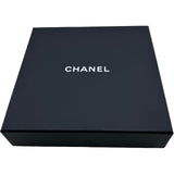 シャネル CHANEL チェーンネックレス ブルー シルバー金具 デニム アクセサリー