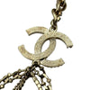 シャネル CHANEL ココマーク ネックレス シャンパンゴールド メタル/ラインストーン アクセサリー
