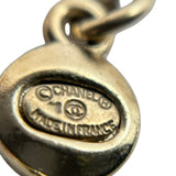 シャネル CHANEL ココマーク ネックレス シャンパンゴールド メタル/ラインストーン アクセサリー