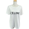 セリーヌ CELINE ロゴプリントTシャツ 2X314916G ホワイト コットン レディース 半袖Ｔシャツ