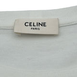 セリーヌ CELINE ロゴプリントTシャツ 2X314916G ホワイト コットン レディース 半袖Ｔシャツ