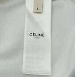 セリーヌ CELINE ロゴプリントTシャツ 2X314916G ホワイト コットン レディース 半袖Ｔシャツ