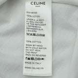 セリーヌ CELINE ロゴプリントTシャツ 2X314916G ホワイト コットン レディース 半袖Ｔシャツ