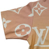 ルイ・ヴィトン LOUIS VUITTON ジャイアントモノグラム総柄プリントTシャツ FLTS03 ピンク コットン レディース 半袖Ｔシャツ