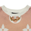 ルイ・ヴィトン LOUIS VUITTON ジャイアントモノグラム総柄プリントTシャツ FLTS03 ピンク コットン レディース 半袖Ｔシャツ