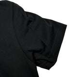 フェンディ FENDI FFメッシュ切替Tシャツ FAF532 ブラック コットン メンズ 半袖Ｔシャツ