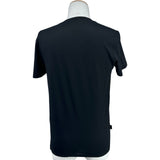 フェンディ FENDI FFメッシュ切替Tシャツ FAF532 ブラック コットン メンズ 半袖Ｔシャツ