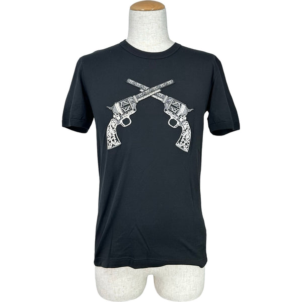ドルチェ＆ガッバーナ Dolce & Gabbana リボルバー刺繍Tシャツ G8GH2Z