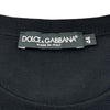 ドルチェ＆ガッバーナ Dolce & Gabbana リボルバー刺繍Tシャツ G8GH2Z ブラック コットン メンズ 半袖Ｔシャツ