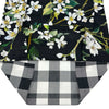 ドルチェ＆ガッバーナ Dolce & Gabbana フローラル総柄切替ノースリーブトップス F7094T ブラック コットン レディース その他トップス