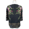 ドルチェ＆ガッバーナ Dolce & Gabbana 総柄シルクトップス F8G56T ブラック シルク レディース その他トップス