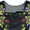 ドルチェ＆ガッバーナ Dolce & Gabbana 総柄シルクトップス F8G56T ブラック シルク レディース その他トップス