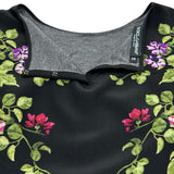 ドルチェ＆ガッバーナ Dolce & Gabbana 総柄シルクトップス F8G56T ブラック シルク レディース その他トップス