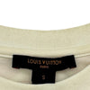 ルイ・ヴィトン LOUIS VUITTON ジャイアントモノグラム総柄フリルTシャツ FLTS01 ピンク コットン レディース 半袖Ｔシャツ