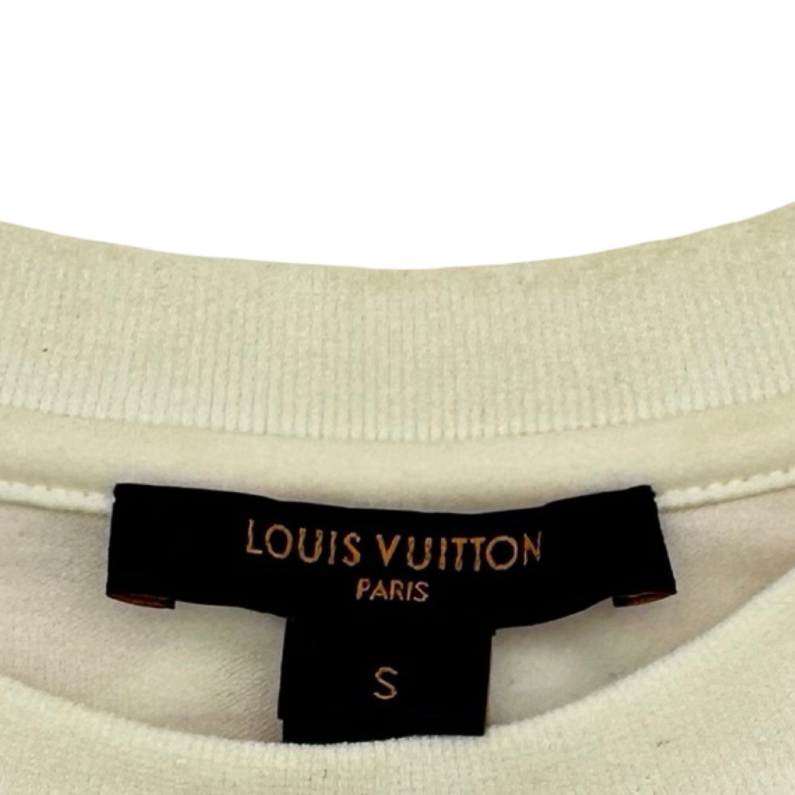 ルイ・ヴィトン LOUIS VUITTON ジャイアントモノグラム総柄フリルT