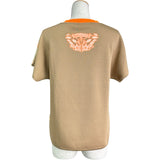 エルメス HERMES ツイルレーヌシルクトップス 2H2821DR ベージュ シルク レディース 半袖シャツ