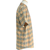 バーバリーロンドン BURBERRY LONDON チェック柄ショートスリーブコットンシャツ 9017297 ベージュ コットン メンズ 半袖シャツ
