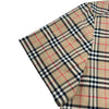 バーバリーロンドン BURBERRY LONDON チェック柄ショートスリーブコットンシャツ 9017297 ベージュ コットン メンズ 半袖シャツ