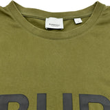 バーバリーロンドン BURBERRY LONDON ロゴデザインTシャツ 8055249 カーキ コットン メンズ 半袖Ｔシャツ
